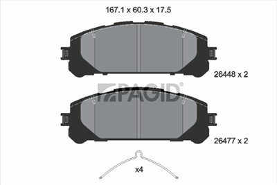 PAGID T2943N Číslo výrobce: 26448.