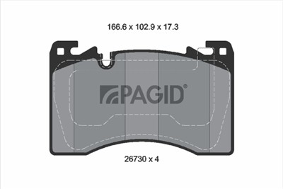 PAGID T4278N Číslo výrobce: 26730.