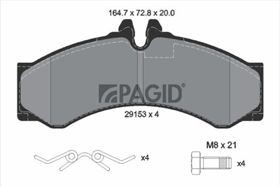 PAGID C4068N Číslo výrobce: 29076.