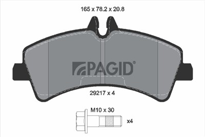 PAGID C6027N Číslo výrobce: 29217.