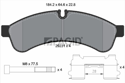 PAGID C6028N Číslo výrobce: 29231.