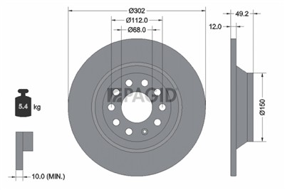 PAGID 54325NC