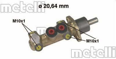 METELLI 05-0044 EAN: 8032747090329.