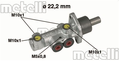 METELLI 05-0353 EAN: 8032747093214.