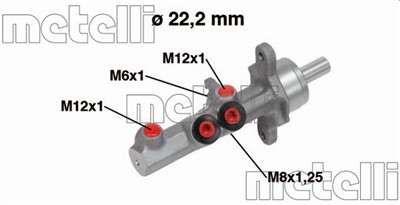 METELLI 05-0721 EAN: 8032747049808.