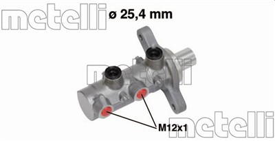 METELLI 05-0727 EAN: 8032747049921.