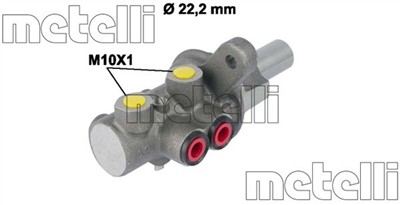 METELLI 05-0730 EAN: 8032747107911.