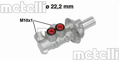 METELLI 05-0740 EAN: 8032747044469.