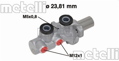METELLI 05-0746 EAN: 8032747044544.