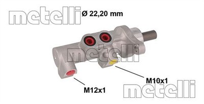 METELLI 05-0847 EAN: 8032747157411.