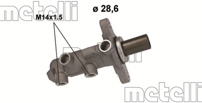 METELLI 05-0848 EAN: 8032747339046.