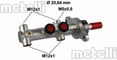 METELLI 05-0865 EAN: 8032747025659.