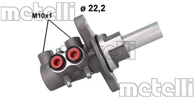 METELLI 05-1166 EAN: 8032747336106.