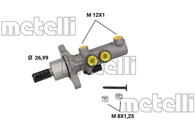 METELLI 05-1277 EAN: 8032747429341.