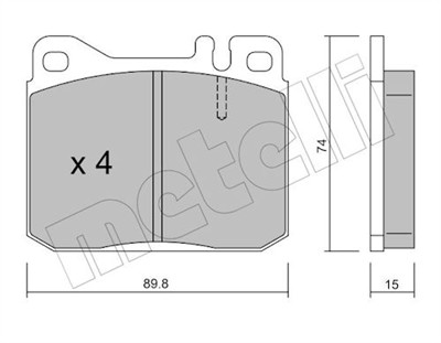 METELLI 22-0011-0 Číslo výrobce: 20392. EAN: 8032747612286.