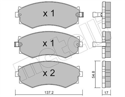METELLI 22-0190-1 Číslo výrobce: 21526. EAN: 8032747616956.