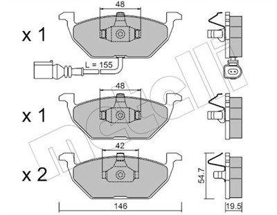 METELLI 22-0211-2 Číslo výrobce: 21974. EAN: 8032747617465.