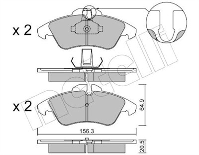 METELLI 22-0256-1 Číslo výrobce: 23990. EAN: 8032747618356.