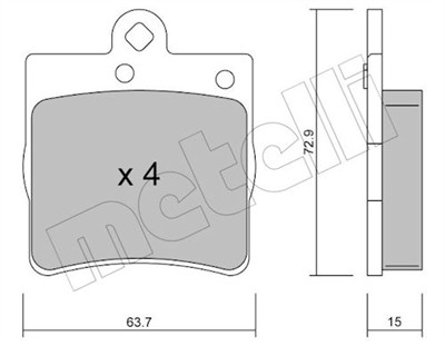 METELLI 22-0343-0 Číslo výrobce: 21919. EAN: 8032747620113.