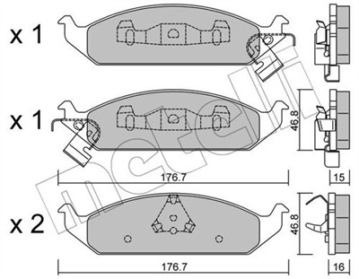 METELLI 22-0355-0 Číslo výrobce: 23318. EAN: 8032747620359.