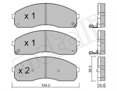 METELLI 22-0374-0 Číslo výrobce: 23649. EAN: 8032747620632.