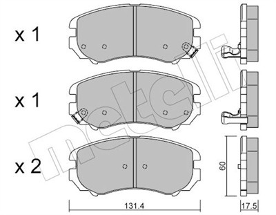 METELLI 22-0503-0 Číslo výrobce: 23891. EAN: 8032747622278.