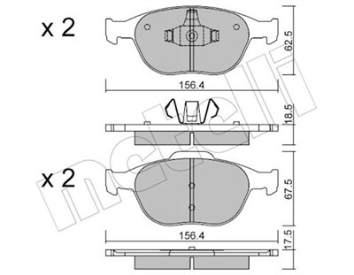 METELLI 22-0533-0 Číslo výrobce: 23440. EAN: 8032747622612.