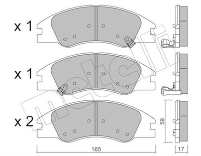 METELLI 22-0630-0 Číslo výrobce: 24218. EAN: 8032747624265.