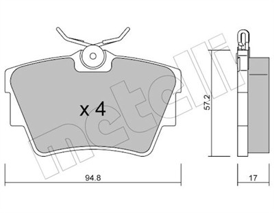 METELLI 22-0635-0 Číslo výrobce: 21748. EAN: 8032747624319.