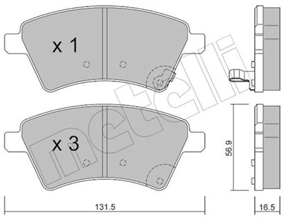 METELLI 22-0702-0 Číslo výrobce: 24391. EAN: 8032747625484.