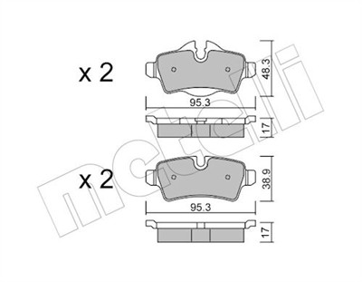 METELLI 22-0769-0 Číslo výrobce: 24289. EAN: 8032747626214.