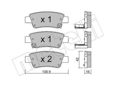 METELLI 22-0790-0 Číslo výrobce: 24635. EAN: 8032747626542.