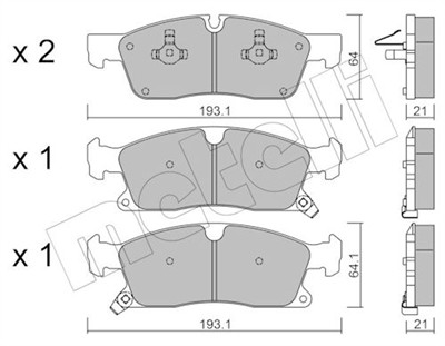METELLI 22-0927-2 Číslo výrobce: 25190. EAN: 8032747138939.