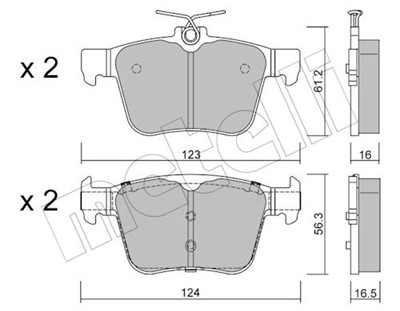 METELLI 22-0981-2 Číslo výrobce: 25009.