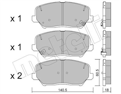 METELLI 22-0997-0 Číslo výrobce: 24915. EAN: 8032747139677.