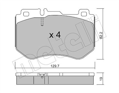 METELLI 22-1018-0 Číslo výrobce: 25997. EAN: 8032747144770.