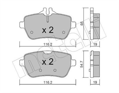 METELLI 22-1022-0 Číslo výrobce: 25071. EAN: 8032747144855.