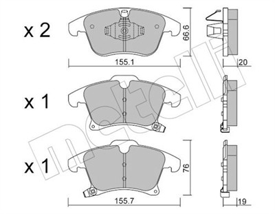 METELLI 22-1039-0 Číslo výrobce: 22269. EAN: 8032747138151.