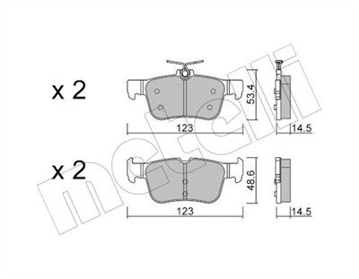 METELLI 22-1040-2 Číslo výrobce: 25798. EAN: 8032747343630.