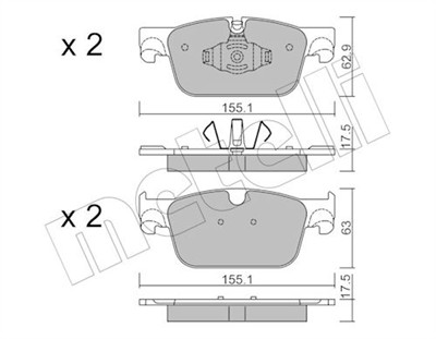 METELLI 22-1119-0 Číslo výrobce: 22098. EAN: 8032747255841.