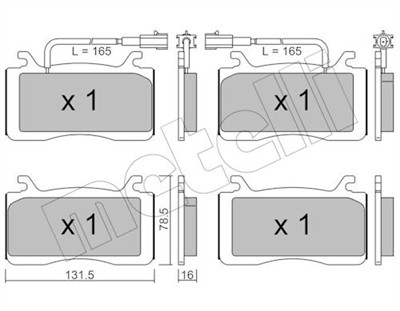 METELLI 22-1141-0 Číslo výrobce: 22507. EAN: 8032747269206.