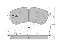 METELLI 22-1173-0