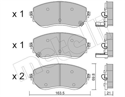 METELLI 22-1191-0 Číslo výrobce: 22660. EAN: 8032747342251.