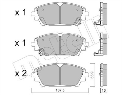 METELLI 22-1237-0 Číslo výrobce: 26177. EAN: 8032747343913.