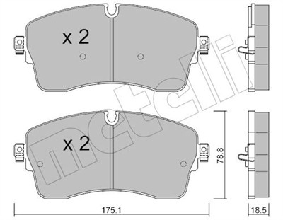 METELLI 22-1250-1 Číslo výrobce: 22485. EAN: 8032747124550.
