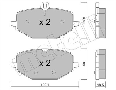 METELLI 22-1274-0 Číslo výrobce: 22723. EAN: 8032747120583.