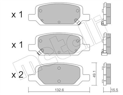 METELLI 22-1278-0 Číslo výrobce: 26277. EAN: 8032747347256.