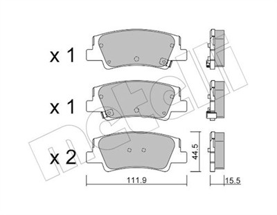 METELLI 22-1299-0 Číslo výrobce: 26484. EAN: 8032747125809.