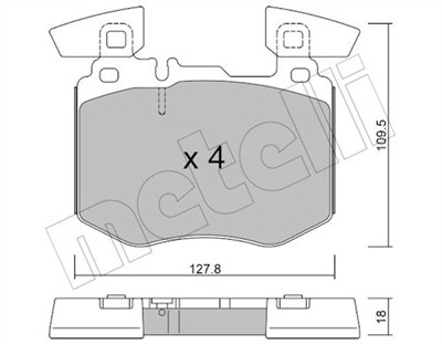 METELLI 22-1310-0 Číslo výrobce: 21152. EAN: 8032747126240.