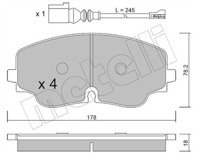 METELLI 22-1316-0 Číslo výrobce: 20626. EAN: 8032747126486.